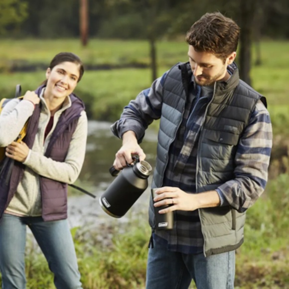 Coleman 64oz. Stainless Steel Insulated Growler, Black, NEW WITH TAGS - Picture 6 of 7